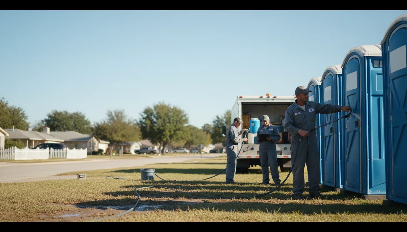 Long-Term Portable Toilet Rental in Mackville, KY near me
